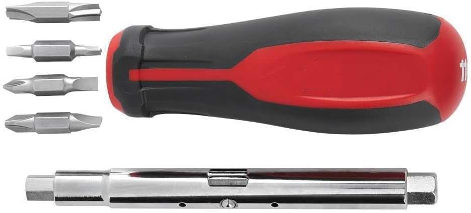 for Milwaukee 48-22-2760 11-in-1 Multi-Tip Screwdriver with ECX Driver Bits