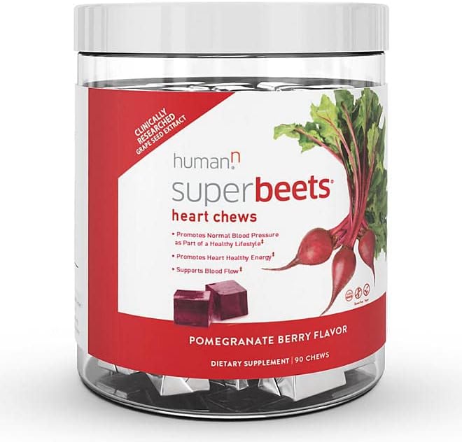 humanN SuperBeets Heart Chews, 90 Count