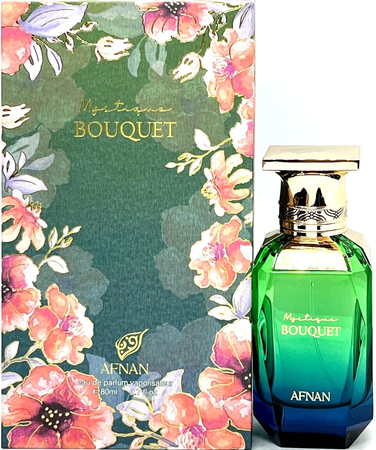 Afnan Mystique Bouquet Eau de Parfum Spray for Women, 2.7 Ounce